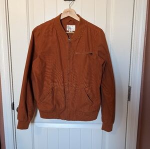 Empyre Moto Cotton Blend Jacket Women’s Small Rust